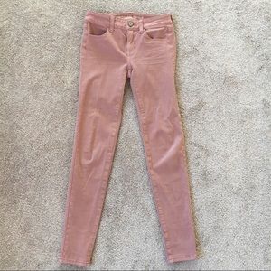 American Eagle Blush Colored Skinny Jeans